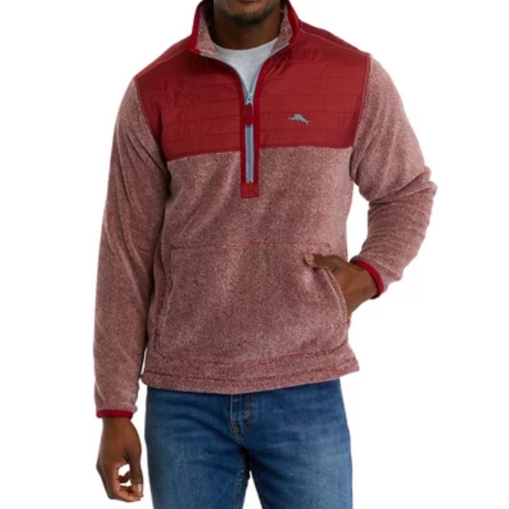 Tommy Bahama®
Men's Cascade Cozy Half Zip Pullover like new size large